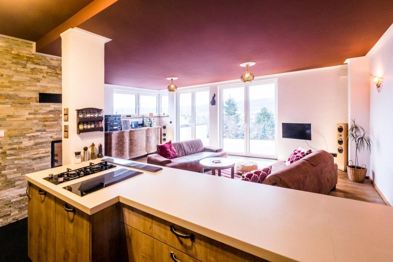 Wohlfuehloase Mit Blick Auf Trier Apartment Bagian luar foto
